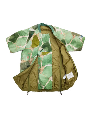 NORBIT-PRINT INSULATION INNER BUSH S SLEEVE JACKET-HNDN-032