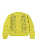 PUMA-ARIES PRINTED CARDIGAN-LIME SHEEN-627978-38