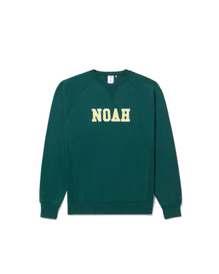 PUMA-NOAH VARSITY CREWNECK-GREEN