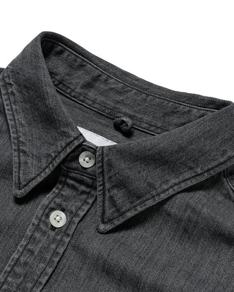 WTAPS-ALLMAN LS COTTON DENIM CACTO-241CWDT-SHM01