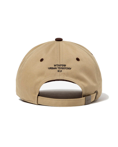 WTAPS-T-6M 05  CAP-CTPL. TWILL. WUT-BROWN-241HCDT-HT17